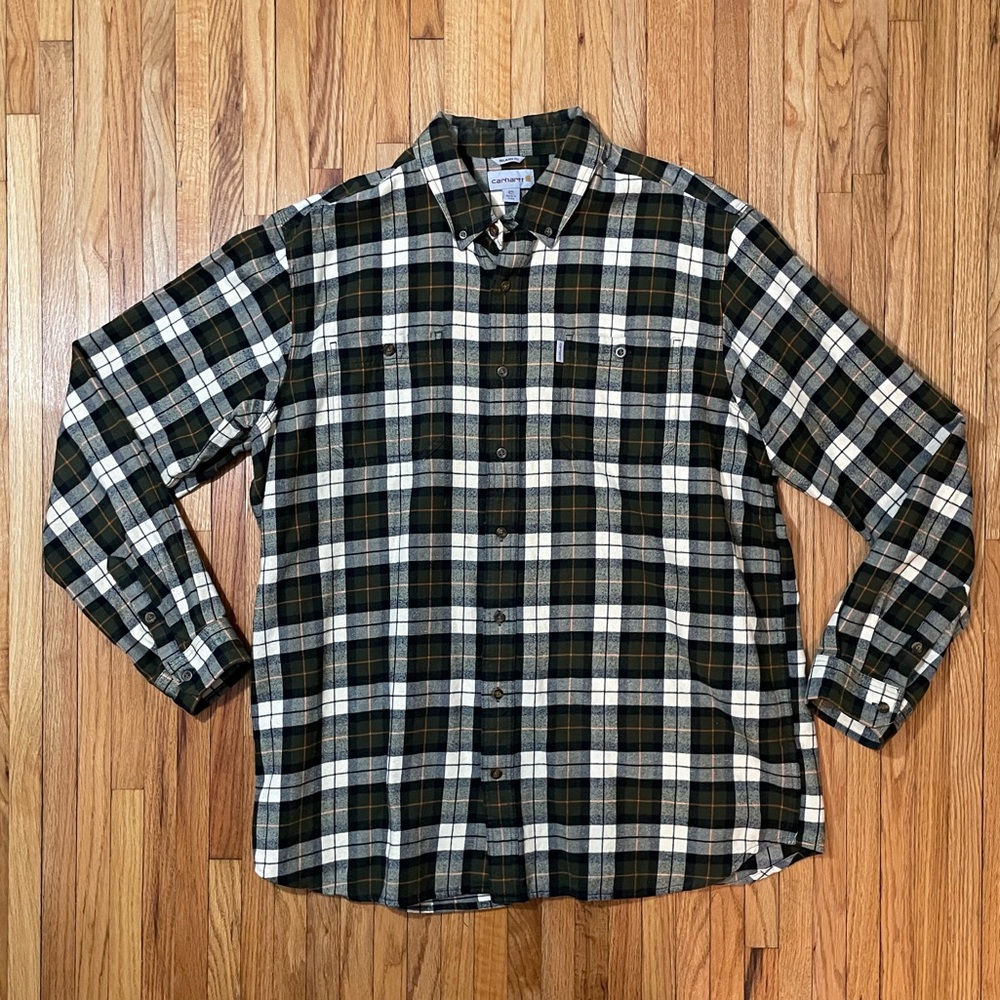 CARHARTT Plaid Flannel Button Down